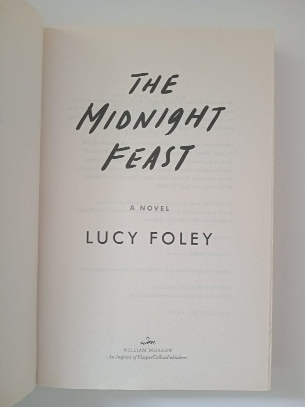 Lucy Foley The Midnight Feast First Edition 1st Printing Hardcover 2024 VG - Picture 2 of 10
